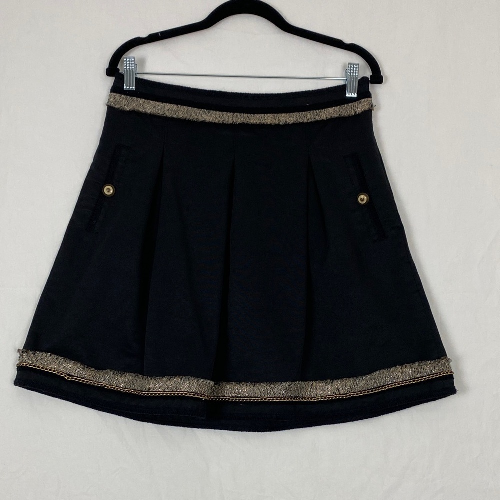 BCBGMaxAzria Kailin Mini Skirt with Pockets Side Zipper Lined